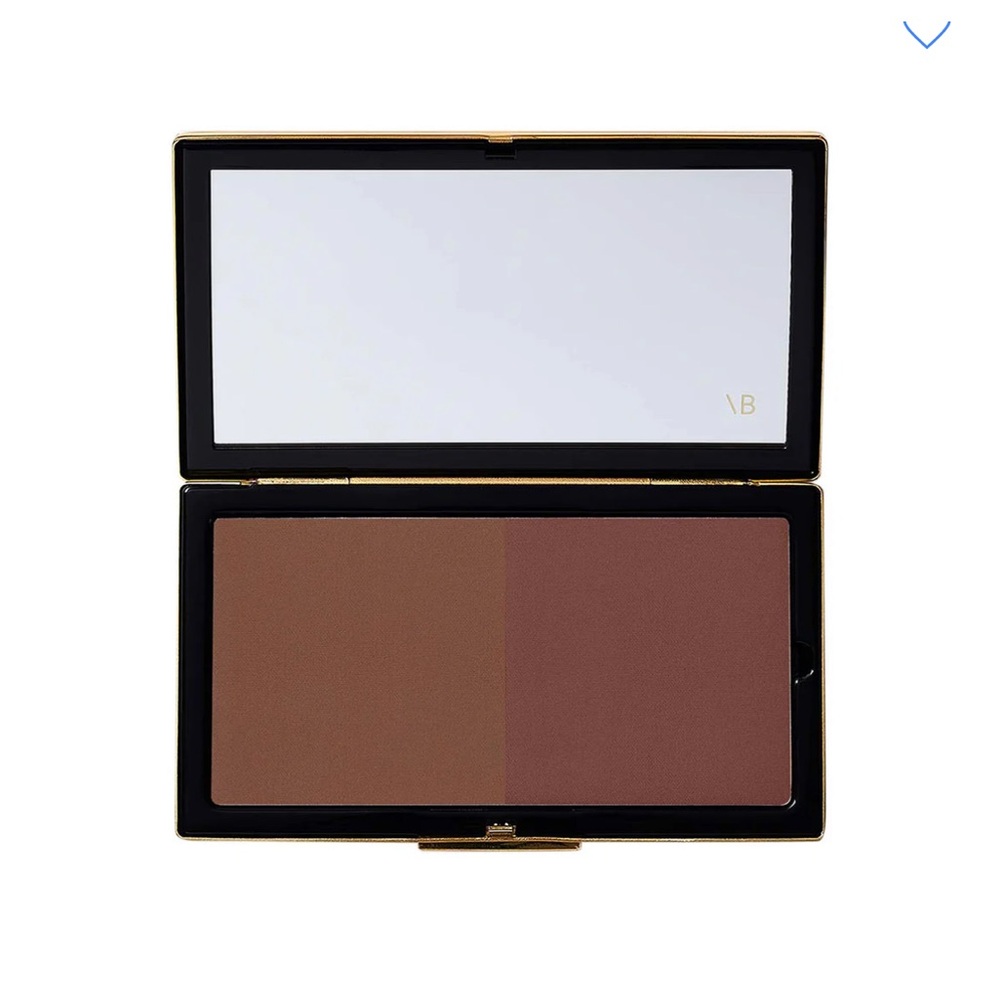 Victoria Beckham Matte Dual-Tone Bronzer Palette 05 - Terracotta - BNIB